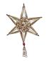 Preview: Antique beaded christmas tree topper - Star, ~ 1920