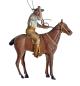 Preview: Dresdner Pappe Cowboy / Rodeo Reiter um 1900