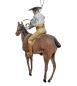 Preview: Dresdner Pappe Cowboy / Rodeo Reiter um 1900