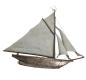 Preview: Dresden Cardboard, Sailing boat, ca. 1900