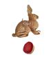 Preview: Dresdner Pappe Hase / Candy Container um 1900