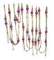 Preview: 3 antique beaded Garlands,  each ca. 160 cm (480 cm)