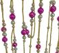 Preview: 3 antique beaded Garlands,  each ca. 160 cm (480 cm)