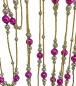 Preview: 3 antique beaded Garlands,  each ca. 160 cm (480 cm)