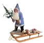 Preview: GERMAN PAPIER-MACHE / COMPOSITION BELSNICKEL / SANTA CLAUS FIGURE, ~ 1920