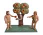 Preview: Grulicher Krippenfigur " Adam und Eva " (7 cm)
