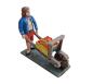 Preview: Grulich nativity figure  " Man with barrow and fruits "