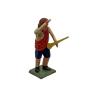 Preview: Grulich nativity figure " Shepherd with flute " (7 cm)