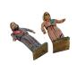 Preview: Grulich nativity figure " Mary and Joseph "  (7 cm)