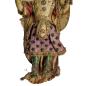 Preview: Magnificently dressed nativity figure / angel around 1800