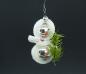 Preview: Glass Ornament with Chenille, Eskimo,  Gablonz Czechia, ~ 1960/1970