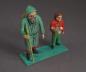 Preview: Grulich nativity figure - "Man with Fruits and boy with chicken" (7 cm)