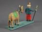 Preview: Grulich nativity figure "Horse & Horseman" (5 cm)