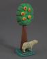 Preview: Grulich nativity crib accessory "Fruit Tree with Sheep"