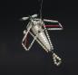 Preview: Beaded Glass Ornament,  Airplane, ~ 1930