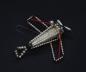 Preview: Beaded Glass Ornament,  Airplane, ~ 1930