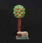 Preview: Grulich nativity crib accessory " Fruit Tree with Sheep "