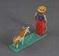 Preview: Grulich nativity figure "farm women with goat"  (7 cm)