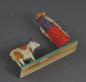 Preview: Grulich nativity figure "farm women with goat"  (7 cm)