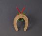 Preview: Cardboard Horseshoe with Devil / Krampus, ca. 1930