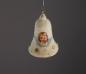 Preview: Spun Cotton Bell with angel die cut ca. 1920