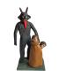 Preview: Devil / Krampus holding sack with children (10 cm)