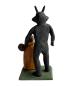 Preview: Devil / Krampus holding sack with children (10 cm)