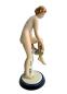 Preview: Royal Dux Elly Strobach Akt Porzellan Figur, Art Deco ca. 1930