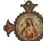 Preview: Heart of Jesus pendant made of metal, ~ 1880/1890