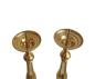 Preview: Pair of altar candlesticks, candlesticks / gold-plated brass ~ 1900