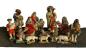 Preview: Nativity scene with 13 tragant figures and animals, ~ 1880