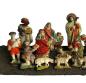 Preview: Nativity scene with 13 tragant figures and animals, ~ 1880