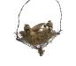 Preview: Sebnitzer Ornament, Vogel im Nest, um 1880/1900