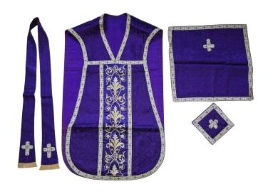 Antike Kasel, Ornat, Messgewand, Vestment, Pluviale