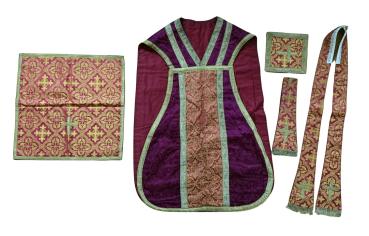 Ornat, Messgewand, Vestment, Rauchmantel, ~ 19. Jahrhundert