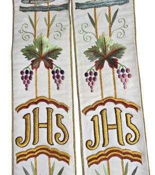 Antike Stola für Ornat, Messgewand, Vestment