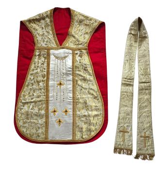 Kasel, Ornat, Messgewand, Vestment, Pluviale, ~ 1900