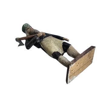 Grulich nativity figure, Miner with axe, ca. 1900 (7 cm)