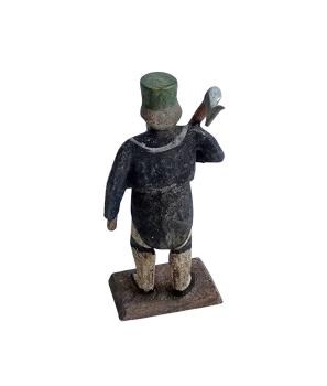 Grulich nativity figure, Miner with axe, ca. 1900 (7 cm)