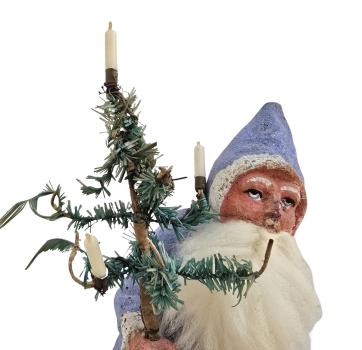 GERMAN PAPIER-MACHE / COMPOSITION BELSNICKEL / SANTA CLAUS FIGURE, ~ 1920