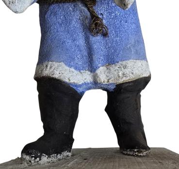 Weihnachtsmann / Nikolaus aus Papiermache, ~ 1920