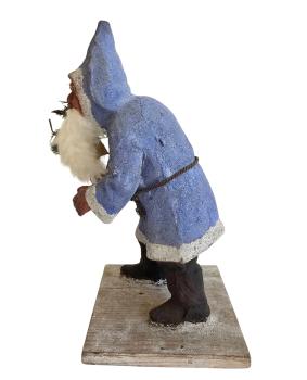 GERMAN PAPIER-MACHE / COMPOSITION BELSNICKEL / SANTA CLAUS FIGURE, ~ 1920