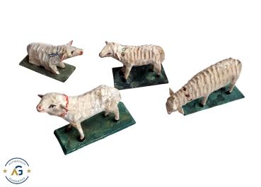 4 Grulich Sheep, ~ 1900