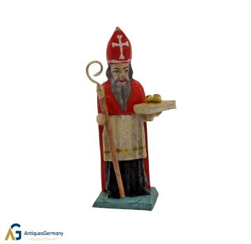Grulich nativity figure  " Bishop / Santa "  (7 cm)