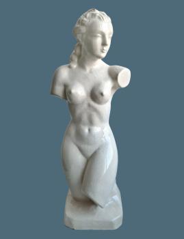 Keramik Figur, Weiblicher Akt