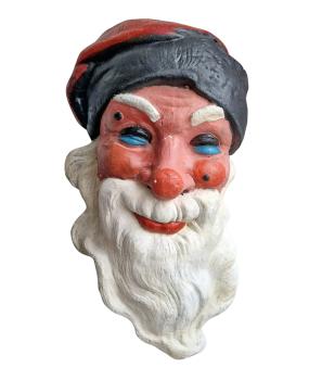 Maske Nikolaus / Santa / Belsnickle / Weihnachtsmann