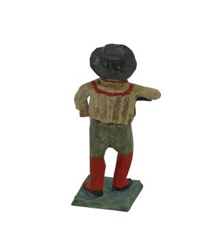 Grulich nativity figure " Man with hand organ " (5 cm)