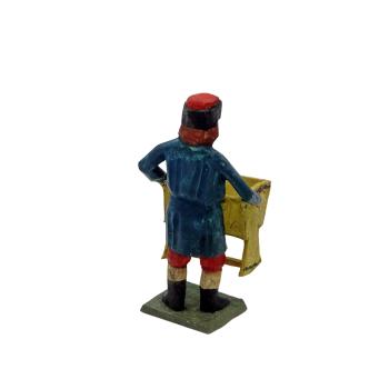 Grulich nativity figure  " Man with cradle " (7 cm)