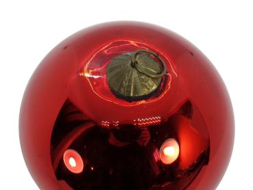 Red Biedermeier Kugel (10 cm)