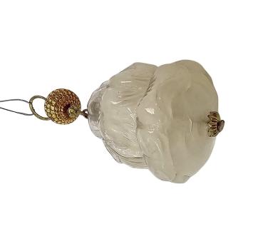 Glass Ornament, Wax filled, ca. 1920